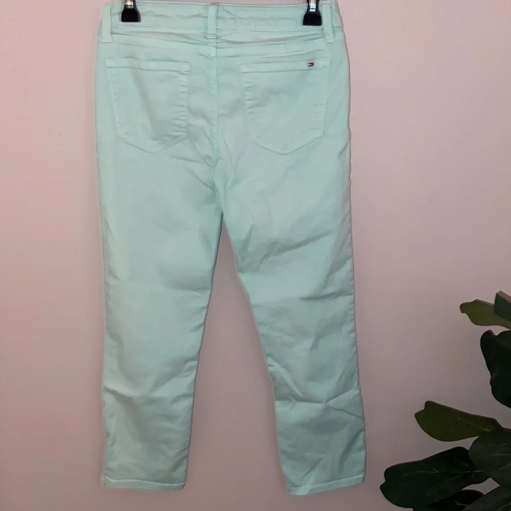 Tommy Hilfiger Mint Green Size 2 Capri Jeans - Picture 8 of 9